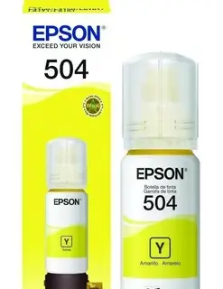 Botella de tinta EPSON 504 Amarilla
