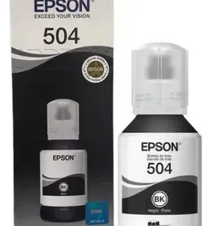 Botella de tinta EPSON 504 Negro