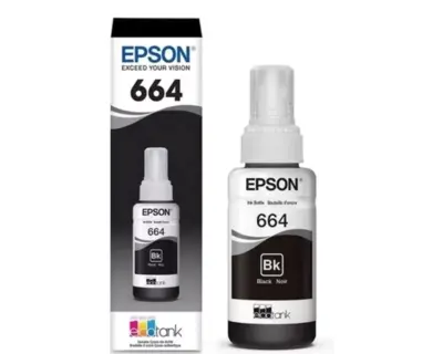 Botella de tinta EPSON 664 Negro
