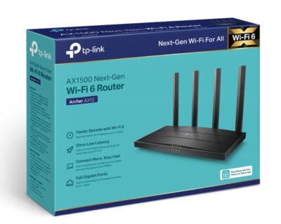 Router Gigabit de Doble Banda WiFi 6 Tp-Link