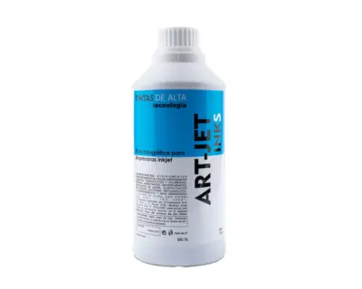 Botella de Tinta Cyan ART-JET INKS 1 Litro