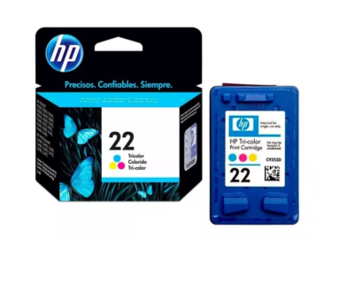 Cartucho HP 22 Tri-Color