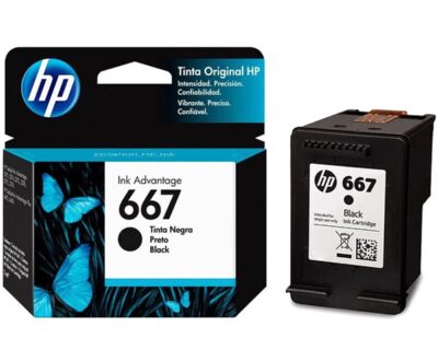 Cartucho HP 667 Negro