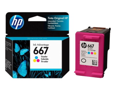 Cartucho HP 667 Tri-Color