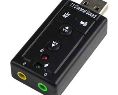 Adaptador USB AUDIO/MICRÓFONO