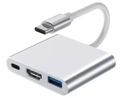 Adaptador USB-C a USB-C/HDMI/USB-A