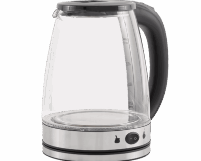 Pava Eléctrica KANJI Corte Mate Vidrio y Aluminio KJH-PE15005M