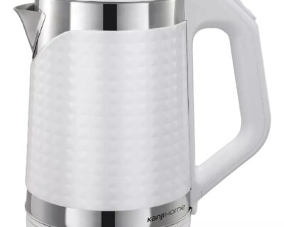Pava Eléctrica KANJI 1.8L 1500W Blanca